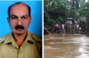 Kumble ASI dies falling into flooding river.